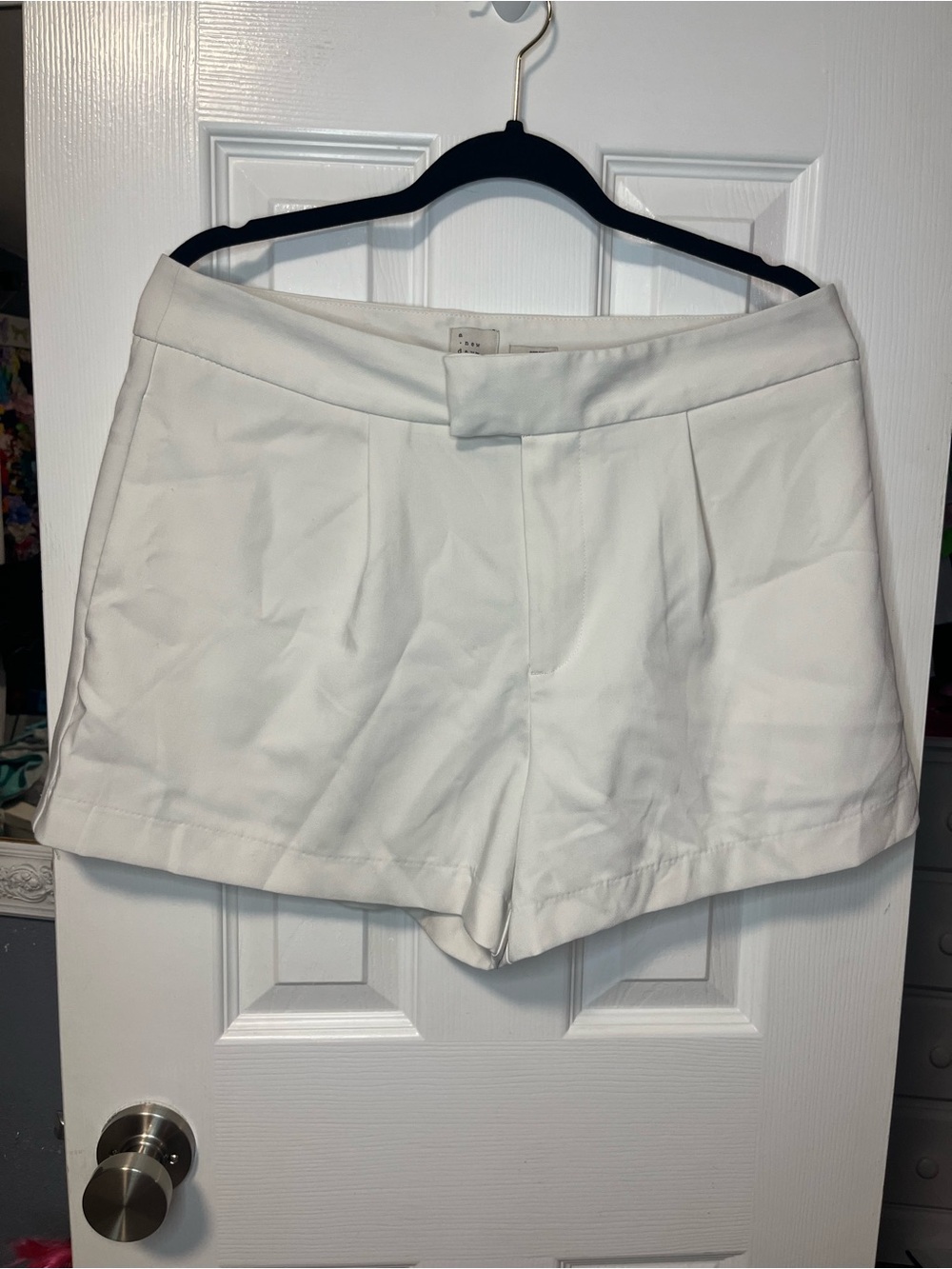a new day White High-Rise Tailored Shorts